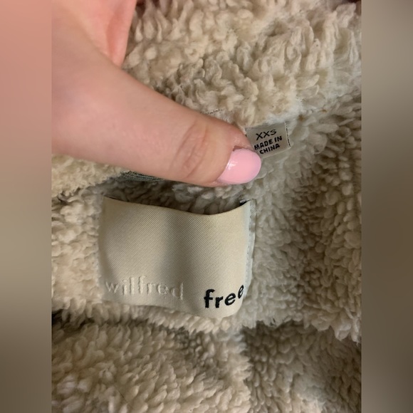 Wilfred Free Denim Sherpa Jacket - Picture 13 of 13